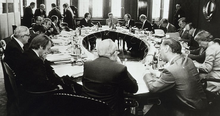 Under topmødet i Bremen, hvor stats- og regeringscheferne er samlet. 