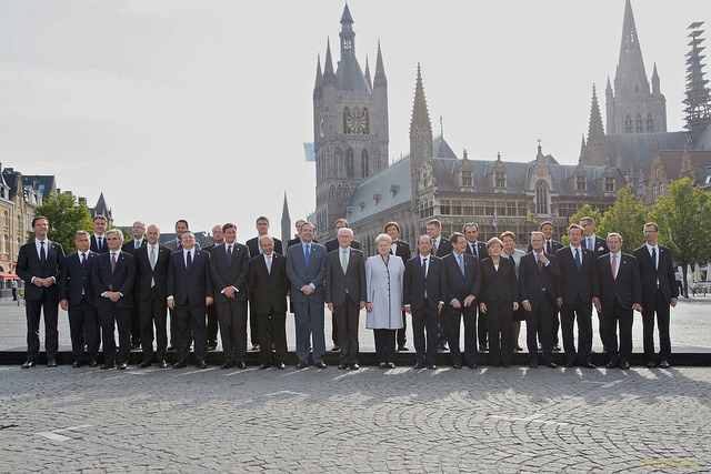 Stats- og regeringschefernes besøg i Ypres den 26 juni 2014