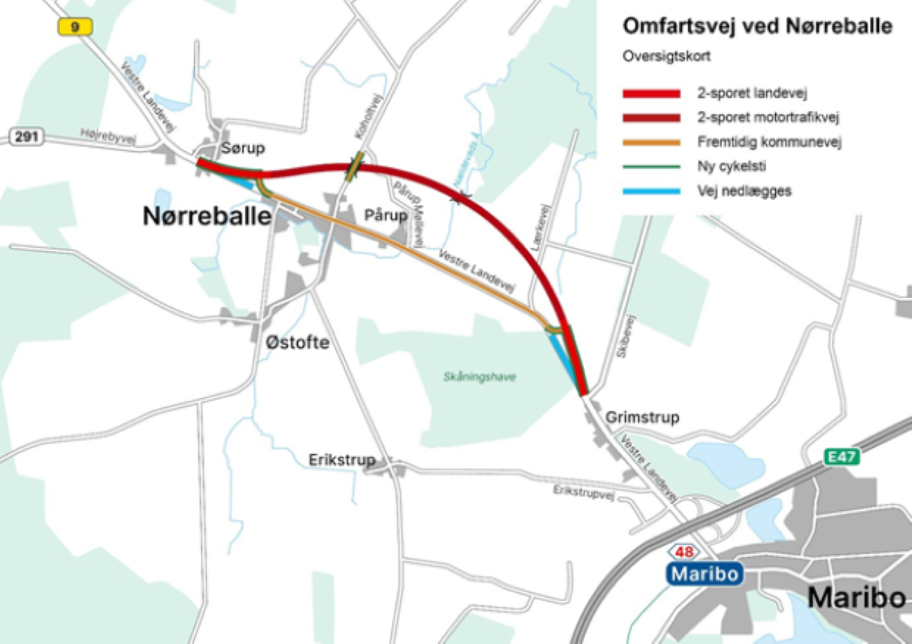 Omfartsvej ved Nørreballe